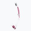 Cressi Itaca Ultra Dry Schnorchel klar/rosa