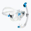 Cressi Marea + Seal Dry Jr klar/azurblaues Tauchset