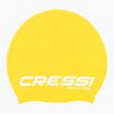 Cressi Loira Long Hair Badekappe gelb/weiß