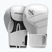 Hayabusa S4 Leder Boxhandschuhe weiß