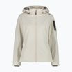 Softshell Jacke Damen CMP 39A5016 Zip Hood vaniglia