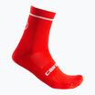 Fahrrad Socken Herren Castelli Entrata 13 red