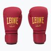 Leone Bordeaux kastanienbraune Boxhandschuhe GN059X