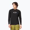 Herren Oakley Free Ride RC Blackout Radfahren Longsleeve