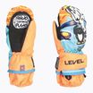 Level Animal Kinder-Skihandschuh orange