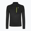 Sweatshrit Hoodie Herren Montura Thermal Grid 2 Anorak black/ lime green