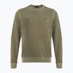 Herren Aeronautica Militare Girocollo militärisch oliv gewaschenes Sweatshirt
