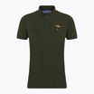 Herren Aeronautica Militare Essential verde scuro polo shirt