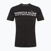 Herren Aeronautica Militare Heritage jet schwarz t-shirt