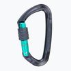 Karabiner Climbing Technology Lime SG anthracite/ aquamarine/ anthracite