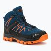 CMP Rigel Mid blueteel / flame Kinder-Trekkingstiefel