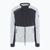 Ski Sweatshirt Hoodie Herren EA7 Emporio Armani Ski Cortina Polarfleece T-Top quiet gray