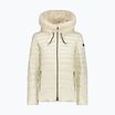 Daunenjacke Damen CMP Fix Hood beige 32K376F