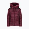 Daunenjacke Damen CMP Fix Hood dunkelrot 32K376F