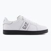EA7 Emporio Armani Classic Logo weiß/gold/schwarz Schuhe