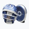 Rival Professional Punch Handschuhe blau/silber Trainer Pfoten
