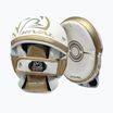 Rival Professional Punch Handschuhe weiß/gold Trainer Pfoten