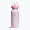 Hydro Flask Wide Flex Straw Cap Jelly 945 ml pink swirl Thermoflasche