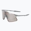 Sonnenbrille 100% Hypercraft matte stone grey/hiper silver mirror