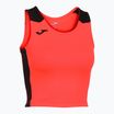 Damen Joma Record II Laufshirt Top Fluor koralle/schwarz