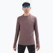 Herren NNormal Trail lila Langarm Laufshirt