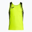 Herren Joma Elite XI Fluor gelb/schwarzes Laufshirt