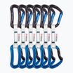 Ocun Raven QD Bio-Dyn-Ring Kletterexpress 10 cm 6 Stück blau.
