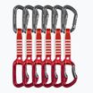 Ocun Hawk QD Zoom PA 12 cm 6 Kletterausdrücke rot.