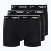 Herren Boxershorts Nike Everyday Cotton Stretch Trunk 3Pk UB1 schwarz