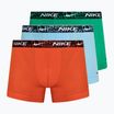 Boxershorts Herren Nike Everyday Cotton Stretch Trunk 3 Paar red/aquarius blue/stadium green