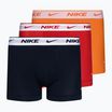 Herren Boxershorts Nike Everyday Cotton Stretch Trunk 3 Paar blau/orange/rot