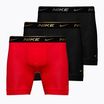 Herren Nike Everyday Cotton Stretch Boxershorts 3 Paar schwarz silber/rot gold/schwarz gold