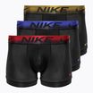 Nike Dri-Fit Essential Herren Boxershorts 3 Paar schwarz/royal/gold