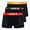 Nike Dri-Fit Essential Herren Boxershorts 3 Paar schwarz/gold/schwarz