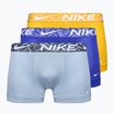 Nike Dri-Fit Essential Herren Boxershorts 3 Paar hyper royal/gold/grau