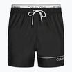 Herren Calvin Klein Medium Double schwarz Badeshorts