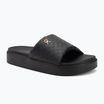 Badeschlappen Schlappen Damen Tommy Hilfiger Platform Monogram Poolslide black