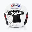Boxhelm Fairtex Super SPaarring white/black