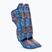 Top King Wild Tiger Schienbein- und Fußschützer blau