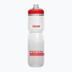 Fahrrad Wasserflasche CamelBak Podium Chill 710 ml fiery red/white