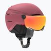 Atomic Savor Visor Stereo Skihelm kastanienbraun/rot Stereo