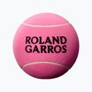 Tennisball für Autogramme Wilson Roland Garros 9 Jumbo pink