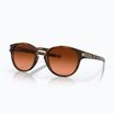 Oakley Latch matt braun schildpatt/prizm braun Verlauf Sonnenbrille