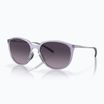 Oakley Sielo matte trans lila/prizm grau Farbverlauf Sonnenbrille
