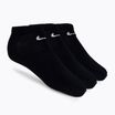 Nike Everyday Lightweight No Show 3pak Trainingssocken schwarz SX7678-010