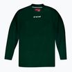 Kinder-Hockey-Langarmshirt CCM 5000 JR dunkelgrün
