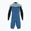 Men's ION Element 2/2 Shorty Back Zip Cascade Blau Schwimmen Schaum