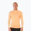 Herren Rip Curl Waves UPF Performance Mandarin Zest Schwimmen Longsleeve