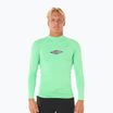 Rip Curl Raw Energy UPF Performance Herren Schwimmen Longsleeve neongrün