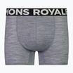 Thermoaktive Boxershorts Herren Mons Royale Hold 'em Shorty Merino grey heather